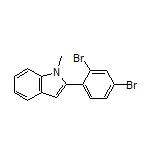 2-(2,4-Dibromophenyl)-1-methylindole