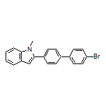 2-(4’-Bromo-4-biphenylyl)-1-methylindole