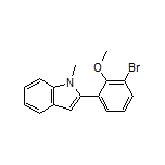 2-(3-Bromo-2-methoxyphenyl)-1-methylindole