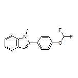 2-[4-(Difluoromethoxy)phenyl]-1-methylindole