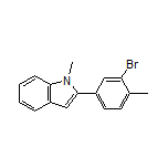 2-(3-Bromo-4-methylphenyl)-1-methylindole