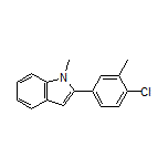 2-(4-Chloro-3-methylphenyl)-1-methylindole