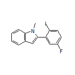 2-(5-Fluoro-2-iodophenyl)-1-methylindole