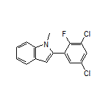 2-(3,5-Dichloro-2-fluorophenyl)-1-methylindole