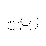 2-(3-Iodophenyl)-1-methylindole