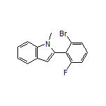 2-(2-Bromo-6-fluorophenyl)-1-methylindole