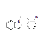 2-(3-Bromo-2-methylphenyl)-1-methylindole