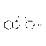 2-(4-Bromo-2-methylphenyl)-1-methylindole