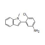 4-Chloro-3-(1-methyl-2-indolyl)aniline