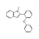 1-Methyl-2-(2-phenoxyphenyl)indole