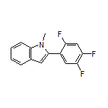 1-Methyl-2-(2,4,5-trifluorophenyl)indole