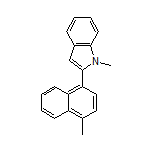 1-Methyl-2-(4-methyl-1-naphthyl)indole