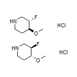 trans-3-Fluoro-4-methoxypiperidine Hydrochloride