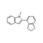 2-(4-Indanyl)-1-methylindole