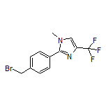 2-[4-(Bromomethyl)phenyl]-1-methyl-4-(trifluoromethyl)-1H-imidazole