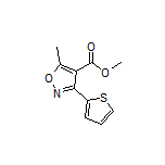 Methyl 5-Methyl-3-(2-thienyl)isoxazole-4-carboxylate