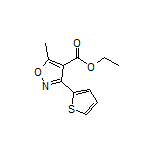 Ethyl 5-Methyl-3-(2-thienyl)isoxazole-4-carboxylate