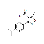 Methyl 3-(4-Isopropylphenyl)-5-methylisoxazole-4-carboxylate