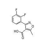 3-(2,3-Difluorophenyl)-5-methylisoxazole-4-carboxylic Acid