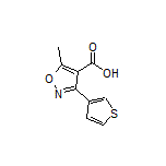 5-Methyl-3-(3-thienyl)isoxazole-4-carboxylic Acid