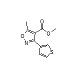 Methyl 5-Methyl-3-(3-thienyl)isoxazole-4-carboxylate