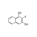 2-Fluoronaphthalene-1,3-diol