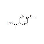 5-(1-Bromovinyl)-2-methoxypyridine