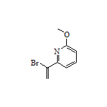 2-(1-Bromovinyl)-6-methoxypyridine