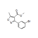 Methyl 3-(3-Bromophenyl)-5-methylisoxazole-4-carboxylate