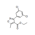 Ethyl 3-(3,5-Dichlorophenyl)-5-methylisoxazole-4-carboxylate