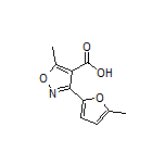 5-Methyl-3-(5-methylfuran-2-yl)isoxazole-4-carboxylic Acid