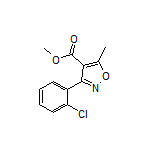 Methyl 3-(2-Chlorophenyl)-5-methylisoxazole-4-carboxylate