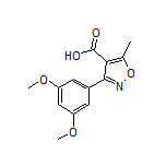 3-(3,5-Dimethoxyphenyl)-5-methylisoxazole-4-carboxylic Acid