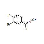 3-Bromo-alpha-chloro-4-fluorobenzaldoxime