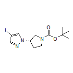 (S)-1-(1-Boc-3-pyrrolidinyl)-4-iodo-1H-pyrazole