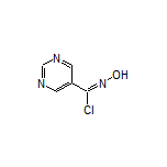 N-Hydroxypyrimidine-5-carbimidoyl Chloride