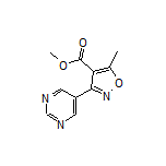 Methyl 5-Methyl-3-(5-pyrimidinyl)isoxazole-4-carboxylate