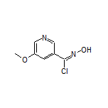 N-Hydroxy-5-methoxypyridine-3-carbimidoyl Chloride