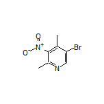 5-Bromo-2,4-dimethyl-3-nitropyridine