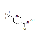 N-Hydroxy-6-(trifluoromethyl)pyridine-3-carbimidoyl Chloride