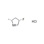 (2R,4S)-4-Fluoro-2-methylpyrrolidine Hydrochloride
