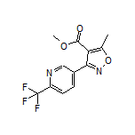 Methyl 5-Methyl-3-[6-(trifluoromethyl)-3-pyridyl]isoxazole-4-carboxylate