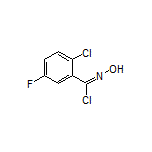 2-Chloro-5-fluoro-N-hydroxybenzimidoyl Chloride