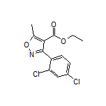 Ethyl 3-(2,4-Dichlorophenyl)-5-methylisoxazole-4-carboxylate