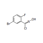 5-Bromo-2-fluoro-N-hydroxybenzimidoyl Chloride