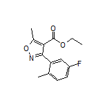 Ethyl 3-(5-Fluoro-2-methylphenyl)-5-methylisoxazole-4-carboxylate