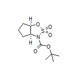 (3aS,6aR)-3-Boc-hexahydrocyclopenta[d][1,2,3]oxathiazole 2,2-Dioxide