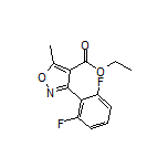 Ethyl 3-(2,6-Difluorophenyl)-5-methylisoxazole-4-carboxylate