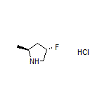 (2S,4S)-4-Fluoro-2-methylpyrrolidine Hydrochloride