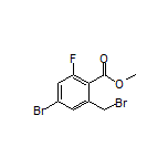 Methyl 4-Bromo-2-(bromomethyl)-6-fluorobenzoate